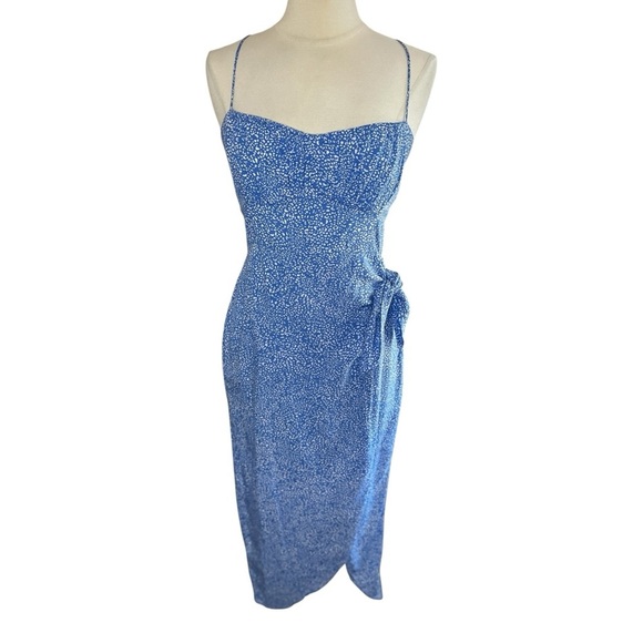 ZARA Faux Wrap Corset Dress, XL - Picture 5 of 12